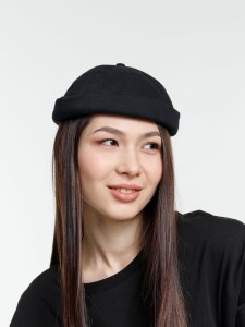 Molti Кепка без козырька Marinero, черная