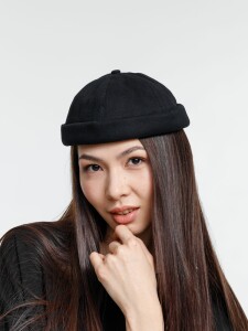 Molti Кепка без козырька Marinero, черная