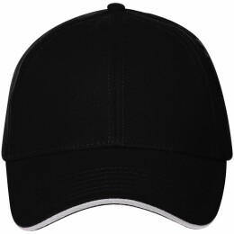 Molti Бейсболка Spiker, черная с белым