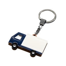 1 Брелок Грузовик (белый с синим)