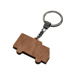 1 Брелок Грузовик (белый с синим)