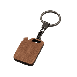 1 Брелок Канистра (черный с серебром)