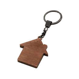 1 Брелок Дом (черный с золотом)