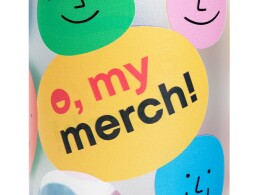 Разное Стеклянная бутылка с бамбуковой крышкой «Foggy», 600мл, серый Cool gray 7C (УФ- печать)