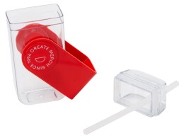 ASOBU Бутылка для воды JUICY DRINK BOX, красный (тампопечать)