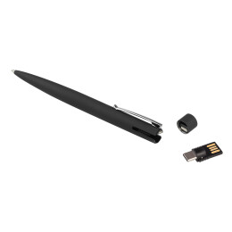 mid-oceangift Ручка шариковая "Secret" с флеш-картой OTG 32Gb (USB2.0/Type-C), покрытие soft touch