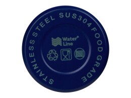 Waterline Термос с чашей и двойными медными стенками "Stern", 1 л, темно-синий