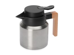 Eat&Bite Select Кофепот с деревянной ручкой, 850 мл, серебристый