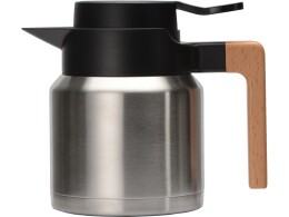 Eat&Bite Select Кофепот с деревянной ручкой, 850 мл, серебристый