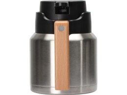 Eat&Bite Select Кофепот с деревянной ручкой, 850 мл, серебристый