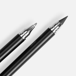 Разное Ручка шариковая и вечный карандаш Diptych, черная