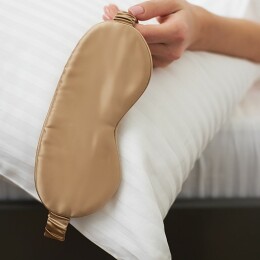 Tkano Маска для сна Essential, бежевая