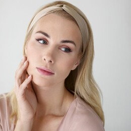 Tkano Повязка для волос Essential, бежевая