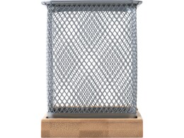 Разное Подставка для ручек и телефона "Fika", натуральный/серый