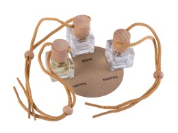 Разное Набор автоароматов "Boho 3", крафтовый тубус