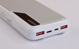 mid-oceangift Зарядное устройство "Connect" 10000 mAh со встроенными Type-C/Lightning кабелями