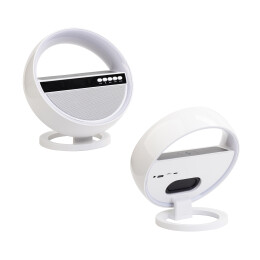 mid-oceangift Bluetooth колонка "Smart Orb" 5Вт с беспроводным (15W) ЗУ, лампой, часами, FM радио