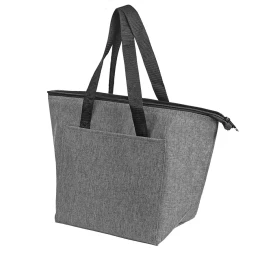 Happy gifts Термосумка "FRESH", серый меланж, 39 x 25 x 16 см, полиэстер 300D