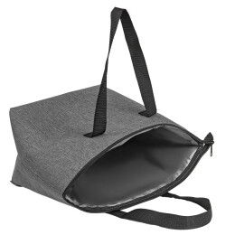 Happy gifts Термосумка "FRESH", серый меланж, 39 x 25 x 16 см, полиэстер 300D