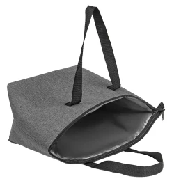 Happy gifts Термосумка "FRESH", серый меланж, 39 x 25 x 16 см, полиэстер 300D