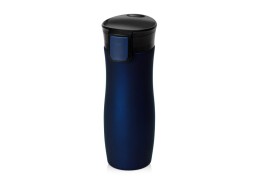 Waterline Вакуумная термокружка с кнопкой Streamline, Waterline, soft-touch, тубус, темно-синий