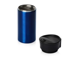 Waterline Вакуумная термокружка с кнопкой Upgrade, Waterline, тубус, темно-синий