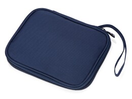 Разное Подарочный набор с флешкой, повербанком и ручкой, темно-синий/черный