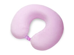 Разное Подушка Basic из микрофибры с эффектом памяти U-shape, розовый NEW