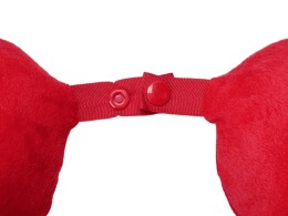 Разное Подушка Basic из микрофибры с эффектом памяти U-shape, красный NEW