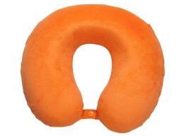 Разное Подушка Basic из микрофибры с эффектом памяти U-shape, оранжевый NEW