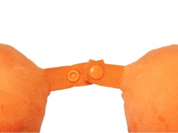 Разное Подушка Basic из микрофибры с эффектом памяти U-shape, оранжевый NEW