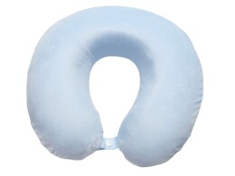 Разное Подушка Basic из микрофибры с эффектом памяти U-shape, небесно голубой NEW