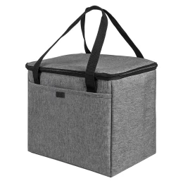 Happy gifts Термосумка "KEEP", 27 x 24. x 20 см, полиэстер 300D, PEVA, серый меланж