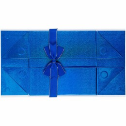 Разное Коробка складная Gallant, M, белая с синим