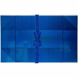 Разное Коробка складная Gallant, L, белая с синим