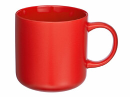 Разное Кружка матовая Rita, 410мл, красный
