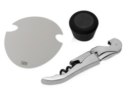 Pulltex Набор аксессуаров для вина "Nigota", серебристый