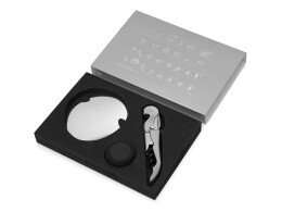 Pulltex Набор аксессуаров для вина "Nigota", серебристый