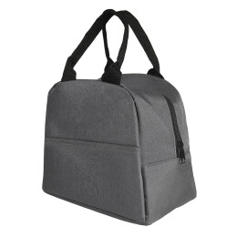 Happy gifts Термосумка "LUNCH", серый, 25 x 21 x 17 см, полиэстер 600D