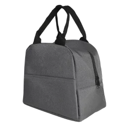 Happy gifts Термосумка "LUNCH", серый, 25 x 21 x 17 см, полиэстер 600D