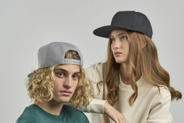 Atlantis Бейсболка SNAP BACK-S, 6 клиньев, пластиковая застежка