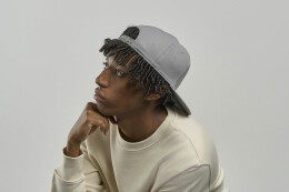 Atlantis Бейсболка SNAP BACK-S, 6 клиньев, пластиковая застежка