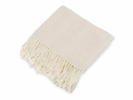 Разное Подарочный набор с пледом, свечой и диффузором, бежевый