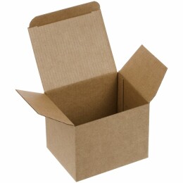 сделано в России Коробка для кружки Dacha, средняя, крафт