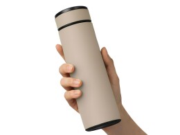 Разное Термос «Confident» с покрытием soft-touch 420мл, бежевый