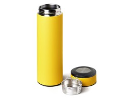 Разное Вакуумный термос "Vacuum Flask C1", soft touch, 420мл, желтый