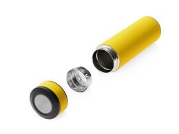 Разное Вакуумный термос "Vacuum Flask C1", soft touch, 420мл, желтый
