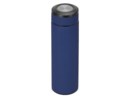 Разное Вакуумный термос "Vacuum Flask C1", soft touch, 420мл, темно-синий