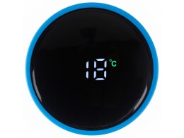 Waterline Вакуумный термос «Module X» с индикатором температуры, 500 мл, тубус, голубой 3538C