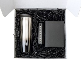 Разное Подарочный набор «Vice» с термокружкой, парковочной визиткой и обложкой для документов